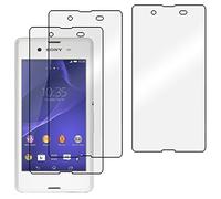 ebestStar - Pack x3 Film protection compatible avec Sony Xperia E3 D2203 Protecteur d'écran Plastique Souple anti-rayures [Appareil: 146 x 72 x 7.3mm, 5.2'']