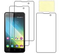 ebestStar - Pack x3 Film Protection Compatible avec Wiko Lenny 2 Protecteur d'écran Plastique Souple Anti-Rayures [Appareil: 145.4 x 73.2 x 9mm, 5.0'']