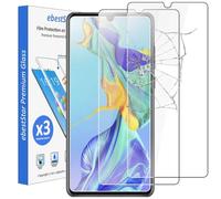 ebestStar - Pack x3 Verre trempé Compatible avec Huawei P30 Film Protection Ecran Vitre Protecteur Anti Casse, Anti-Rayure, Pose sans Bulles [P30: 149.1 x 71.4 x 7.6mm, 6.1'']