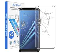 ebestStar - Pack x3 Verre trempé compatible avec Samsung A8 2018 Galaxy SM-A530F Film Protection Protecteur anti casse, anti-rayure, pose sans bulles [Appareil: 149.2 x 70.6 x 8.4mm, 5.6'']