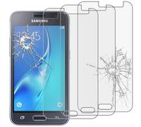 ebestStar - Pack x3 Verre trempé compatible avec Samsung J1 Galaxy J1 2016 4G SM-J120F Film Protection Protecteur anti casse, anti-rayure, pose sans bulles [Appareil: 132.6 x 69.3 x8.9mm 4.5"]