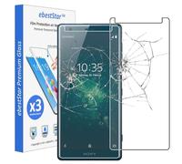 ebestStar - Pack x3 Verre trempé compatible avec Sony Xperia XZ2 Film Protection Ecran Vitre protecteur anti casse, anti-rayure, pose sans bulles [Appareil: 153 x 72 x 11.1mm, 5.7'']