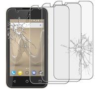 ebestStar - Pack x3 Verre trempé compatible avec Wiko Sunny 2 Film Protection Ecran Vitre protecteur anti casse, anti-rayure, pose sans bulles [Appareil: 126.6 x 66.3 x 11.4mm, 4.0'']