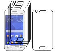 ebestStar - Pack x5 Film Protection Compatible avec Samsung Ace 4 Galaxy SM-G357FZ Protecteur d'écran Plastique Souple Anti-Rayures [Appareil: 121.4 x 62.9 x 10.8mm, 4.0'']