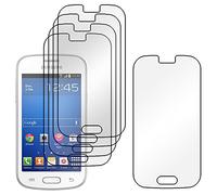 ebestStar - Pack x5 Film Protection Compatible avec Samsung Galaxy Trend Lite S7390 S7392 Protecteur d'écran Plastique Souple Anti-Rayures [Appareil: 121.5 x 63.1 x 10.9mm, 4.0'']