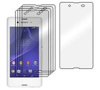 ebestStar - Pack x5 Film Protection Compatible avec Sony Xperia E3 D2203 Protecteur d'écran Plastique Souple Anti-Rayures [Appareil: 146 x 72 x 7.3mm, 5.2'']