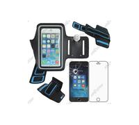 ebestStar pour Apple iPhone 6S 6 Plus écran 5,5"" - BRASSARD SPORT Néoprène Housse Coque Etui de Protection Armband Case, Couleur Noir, avec 1