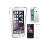 ebestStar ® pour Apple iPhone 6S 6 Plus écran 5,5"" - Coque Intégrale Avant et Arrière Silicone Gel + Verre Trempé, Couleur