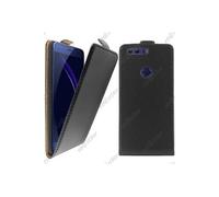 ebestStar pour Huawei Honor 8 - Housse Coque Etui à rabat PU cuir ULTRA FINE (ultra slim case), Couleur Noir