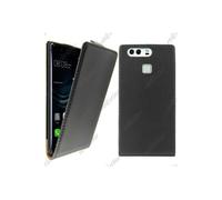 ebestStar - Coque Compatible avec Huawei P9 Etui Housse PU Cuir Rabat Ultra Fin (Ultra Slim Case), Noir [Appareil: 145 x 70.9 x 7mm, 5.2'']
