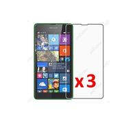 ebestStar pour Microsoft Nokia Lumia 535 - Lot x3 Film protection écran VERRE Trempé protecteur vitre anti casse anti-rayures