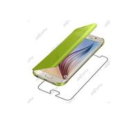 ebestStar ® pour Samsung Galaxy S6 SM-G920F, G920 - Housse Coque Etui View Clear Cover Miroir, Couleur OR (Gold Dorée) Jaune