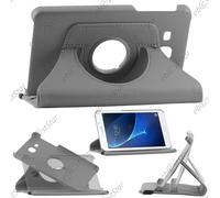 Ebeststar ® Pour Samsung Galaxy Tab A 2016 7.0 T280 T285 - Housse Coque Etui Pu Cuir Rotatif Avec Support À Rotation 360° + Film, Couleur Gris
