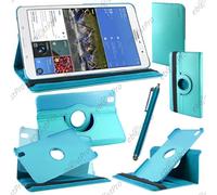 ebestStar - Coque pour Samsung Galaxy Tab Pro 8.4 SM-T320, Etui Rotatif 360, Housse Protection PU Cuir + Stylet, Bleu