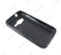 ebestStar ® pour Samsung Galaxy Trend 2 Lite SM-G318H, Galaxy V plus Coque S-line Silicone Gel Motif Vague Housse Etui Protection Souple, Couleur Noir + Film protection d'écran