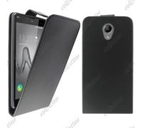 ebestStar ® pour Wiko Robby - Housse Coque Etui Simili Cuir à Rabat vertical, Couleur Noir