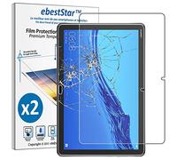ebestStar - [Pack x2] Verre trempé Huawei MediaPad T5 10.1 Film Protection Ecran Vitre protecteur anti casse, anti-rayure, pose sans bulles [Dimensions PRECISES Tablette : 243 x 164 x 7.8mm, écran 10.1'']