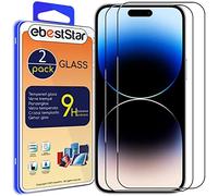 ebestStar - Verre Trempé x2 pour iPhone 14 Pro Max Apple, Vitre Protection, Film Anti Casse, Anti Rayures, Sans bulles