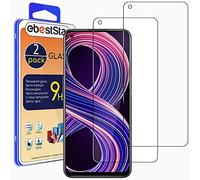 [Pack x2] Verre trempé pour Realme 8 5G, Narzo 30 5G Anti-Casse, Anti-Rayure, Pose sans Bulles