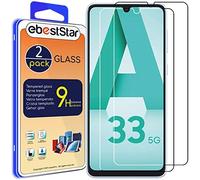 ebestStar - Verre Trempé x2 pour Samsung Galaxy A33 5G SM-A336, Vitre Protection, Film Anti Casse, Anti Rayures, Sans bulles