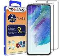 ebestStar - Verre Trempé x2 pour Samsung Galaxy S21 FE 5G, Vitre Protection, Film Anti Casse, Anti Rayures, Sans bulles