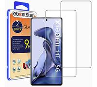 [Pack x2] Verre trempé pour Xiaomi 11T, 11T Pro Anti-Casse, Anti-Rayure, Pose sans Bulles