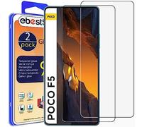ebestStar - Verre Trempé x2 pour Xiaomi Poco F5 5G, Vitre Protection, Film Anti Casse, Anti Rayures, Sans bulles