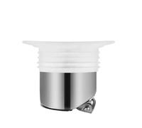 EBGAZSPD Anneau d'étanchéité en Acier Inoxydable for égouts de Cuisine, Anti-odeurs, Bouchon de Noyau déodorant, Accessoires de Salle de Bain for prévenir Les odeurs(A)