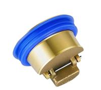 EBGAZSPD Artefact Anti-Retour d'odeur et Anti-Insectes, 2 pièces, Efficace for Nettoyer l'embout de vidange de Sol Anti-colmatage(Silvery)