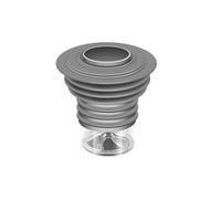 EBGAZSPD Bague d'étanchéité for Tuyau d'égout en Silicone, Bouchon de Tube d'eau Anti-Odeur, Bouchon de vidange de Douche, Valve unidirectionnelle, Accessoires de Salle de Bains(Orange)