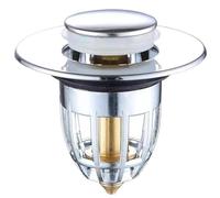 EBGAZSPD Bouchon de lavabo de Salle de Bain Bouchon de vidange à Pression résistant aux odeurs for Accessoires de lavabo Filtre Attrape-Cheveux