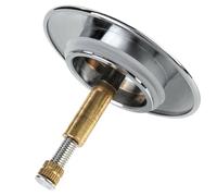 EBGAZSPD Bouchon de vidange de Baignoire Bouchon de vidange de lavabo argenté Bouchon de Remplacement de Bain La Plupart des éviers Baignoires