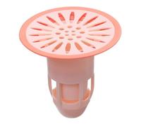 EBGAZSPD Bouchon de vidange de Douche, Salle de Bains, Sol, Noyau déodorant, Filtre de vidange d'évier de Cuisine, Bouchon de piège à Cheveux, Couvercle d'égout de Toilette(Pink)