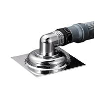 EBGAZSPD Coude Droit for Machine à Laver, Drain de Sol, Joint spécial, Tuyau de Drainage, égouts, Dispositif de prévention des odeurs et des débordements, Toilettes(Floor Drain Cover)