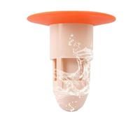 EBGAZSPD Couvercle de désodorisant d'égout de Baignoire, Douche, Couvercle de Filtre de vidange de Sol, capteur Anti-Odeur, raccord de vidange de Sol de Salle de Bains(Green-3PCS)