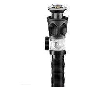 EBGAZSPD Cuisine Salle de Bains Bassin Tuyau de vidange Bain Flexible Universel évier évier Tuyau de vidange évier Bassin Tuyau de vidange(Black0)