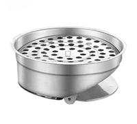 EBGAZSPD Drain de Douche Anti-Odeur Drains de Sol en Acier Inoxydable Joint d'étanchéité for fuites de Sol de Baignoire Accessoires de quincaillerie for Noyau de Drain(42-45mm-304 Steel)