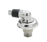 EBGAZSPD Drain de Sol for Machine à Laver, Interface d'égout ABS, Anti-débordement, déodorant, Joint de vidange de Sol, connecteur en T, placage, Accessoire coudé(A-1)