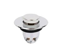 EBGAZSPD Filtre de lavabo Universel, Noyau de Rebond Domestique, Type Poussoir, Filtre de vidange, évier de Cuisine, Salle de Bains, Bouchon de Baignoire, arrêt d'eau, 3/1 pièces(1PC)