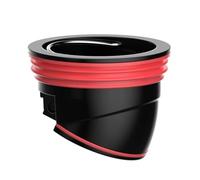 EBGAZSPD Filtre de vidange d'eau de Cuisine et Salle de Bains, Filtre de Sol, piège à Bouchon, Siphon d'évier, Anti-Reflux, égouts for Toilettes Anti-Odeur(White 1)