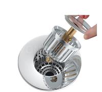 EBGAZSPD Filtre de vidange d'évier de Cuisine, Bouchon de vidange Rapide Universel Pop-Up, Anti-Odeur, Anti-Insectes, Bouchon de Filtre à ordures, Drainage Rapide, Drain de Sol