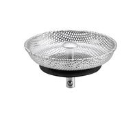 EBGAZSPD Filtre d'évier de Cuisine en Acier Inoxydable, crépine à Mailles d'égout, Drain de Sol de Douche, collecteur de Cheveux, Bouchon de déchets for Accessoires de Salle de Bains(A)