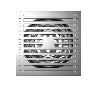 EBGAZSPD Siphon de Sol en Acier Inoxydable épaissi désodorisant Salle de Bain égout de Salle de Bain Machine à Laver Tout cuivre Siphon de Sol Universel(Straight Row H)