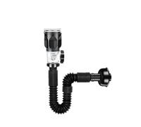 EBGAZSPD Tuyau de vidange Anti-Blocage for lavabo de Salle de Bain Universel, Flexible et Extensible, Filtre déodorant, Accessoires de canalisation(White-3PCS)