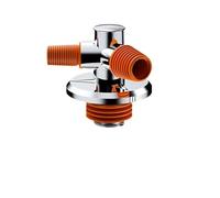 EBGAZSPD Tuyau de vidange de Sol for Machine à Laver, Tee 2 en 1, déodorant, Machine à Laver, lavabo d'égout, connecteur de Tuyau coudé, Accessoires de Salle de Bains(Set 2)