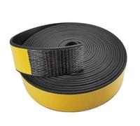 EBGWZONRG bande de caoutchouc en mousse auto-adhérente, Joint d'étanchéité anti-collision en mousse noire, 10 mètres, adhésif simple face, insonorisant(3mm x 10mm x 10m)