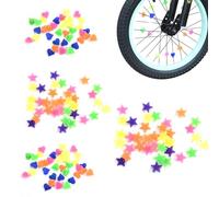 EBHO 142 Pièces Catadioptre Velo,Accessoires De Vélo,Vélos De Filles,Réflecteurs De Rayon De Vélo pour Enfants
