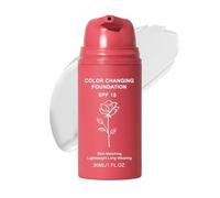 EBHO Foundation SPF15, Fond De Teint Qui S'adapte à La Couleur De Peau, Fond De Teint Couvrant Imperfections Stick, Hydratant Essence, Résistant à L'eau, Légère