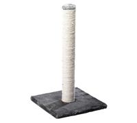 EBI-Arbre à chat avec griffoir coloris gris et blanc Classic Eco Stamp gris et blanc - 62 cm