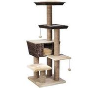 Ebi Arbre à chat Curacao 48x48x141 cm Beige Beige G